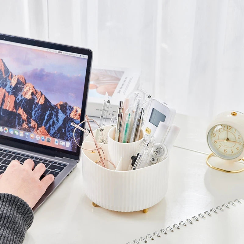 Rotating Desktop Cosmetics Organizer