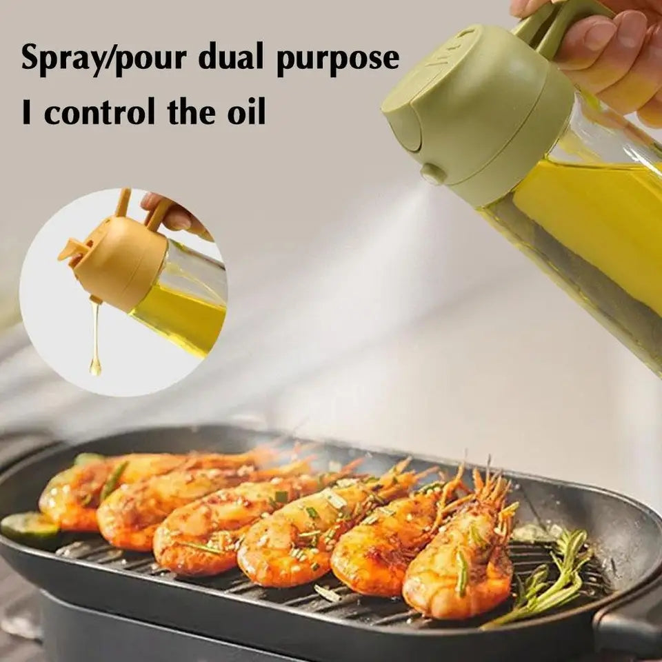 2 In 1 Oil Jug glass material