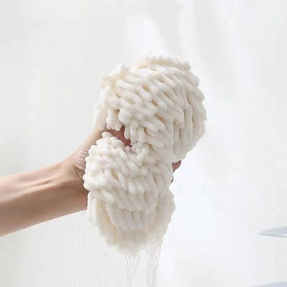 Microfibre Round Hand Towel