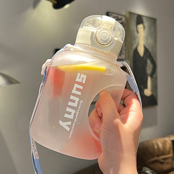 One Liter sunny water bottle