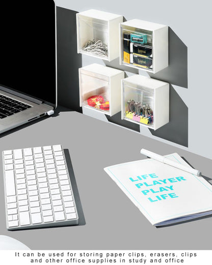 Multifunctional Wall Mounted Flip Storage Box (1Pc)