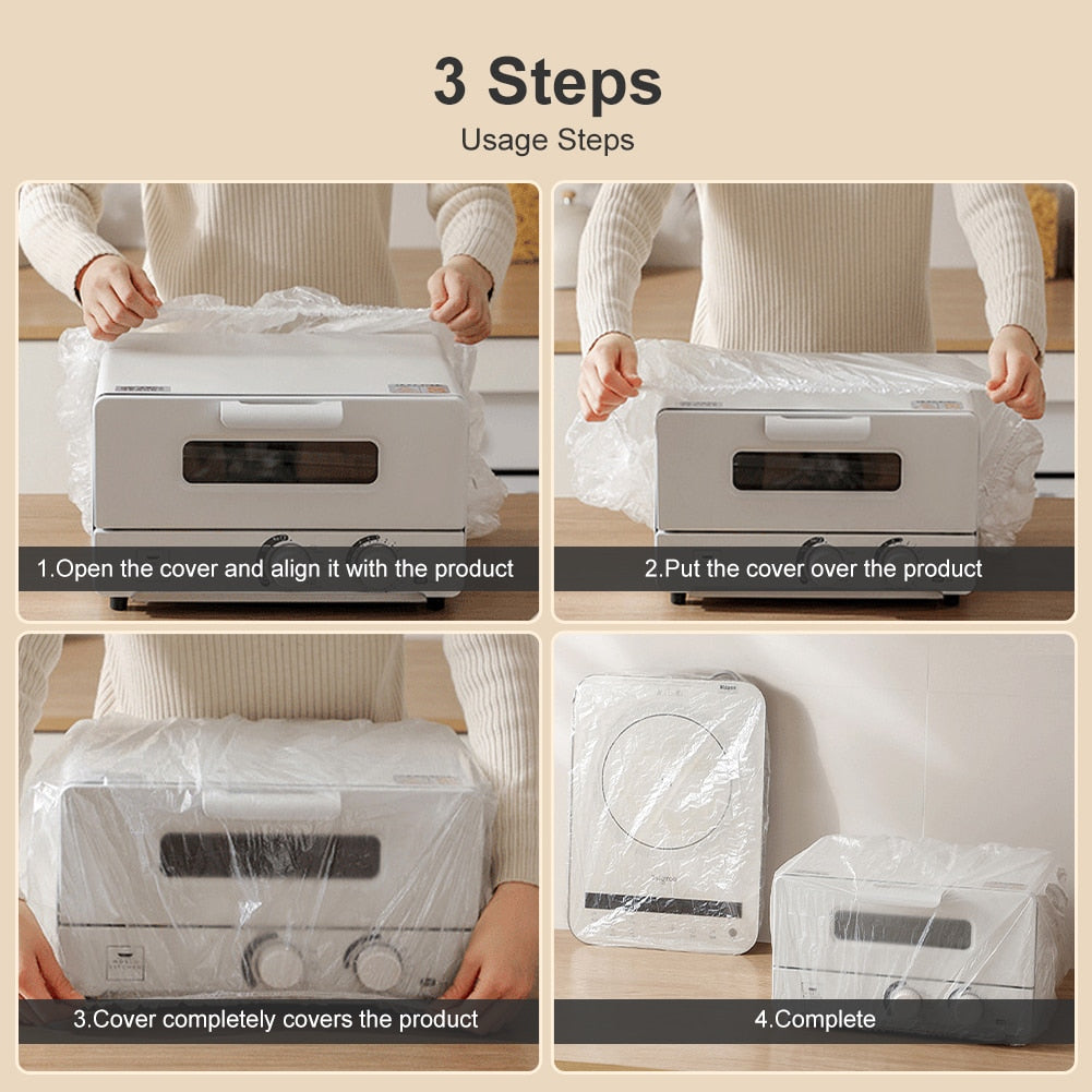 Dustproof Disposable Covers For Home Appliances (10pcs)
