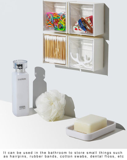 Multifunctional Wall Mounted Flip Storage Box (1Pc)