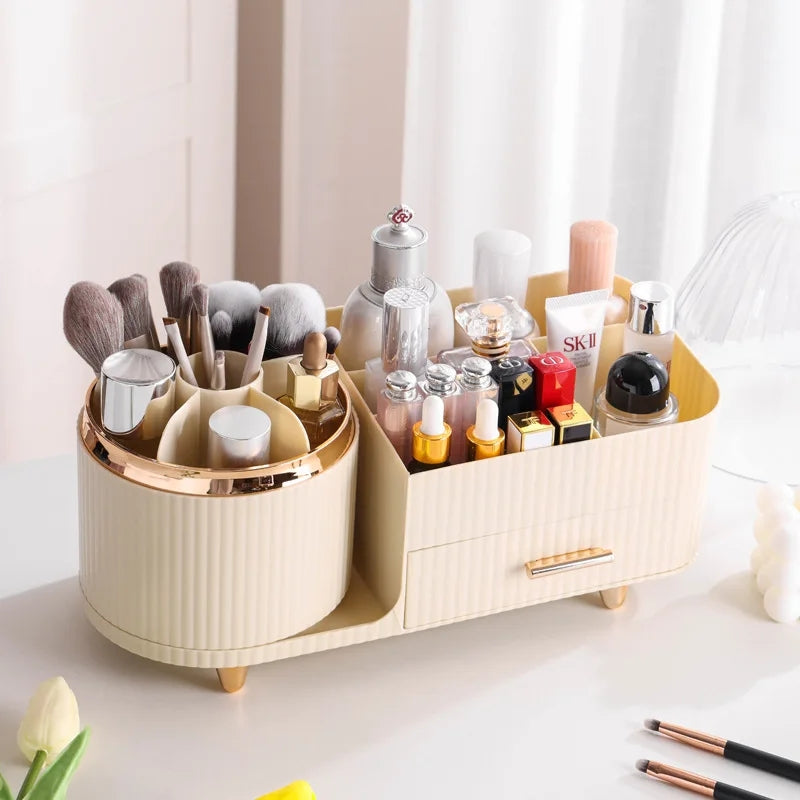 New Elegant Style Brush Holder and Cosmetic Tray