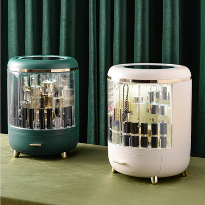 LED Mirror Cosmetic And Jewelry Organizer