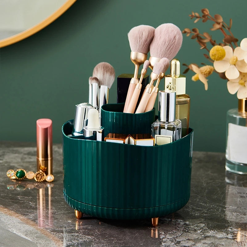 Rotating Desktop Cosmetics Organizer