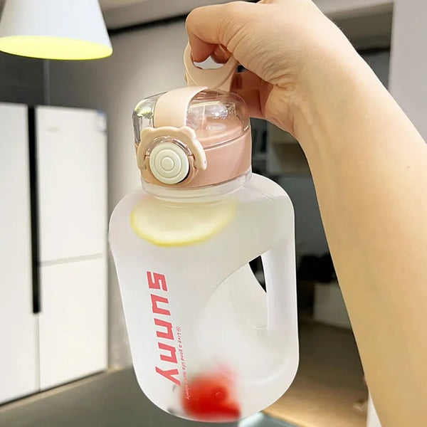 One Liter sunny water bottle