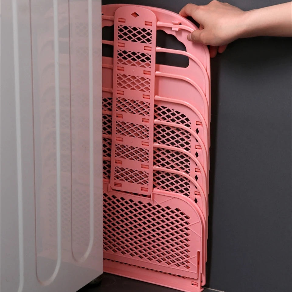 Foldable laundry basket