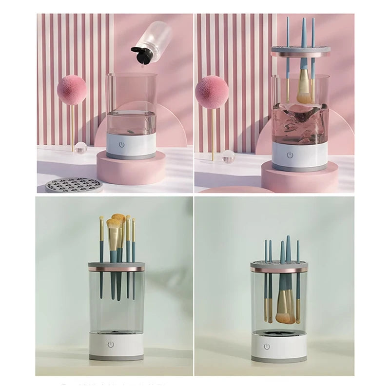 makeup brush cleaner