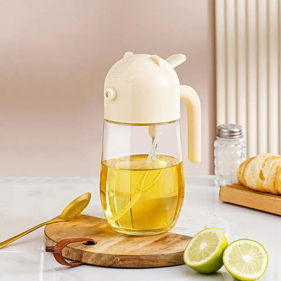 2 in 1 Glass Oil Sprayer and Dispenser
