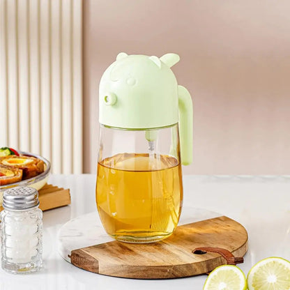 2 in 1 Glass Oil Sprayer and Dispenser