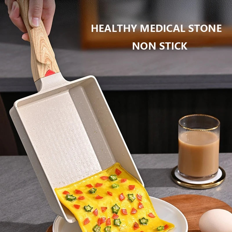 Nonstick Frying Pan Marble Coating