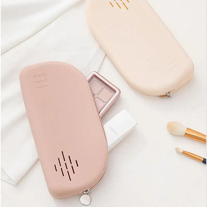 silicone cosmetics makeup pouch