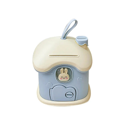 Mushroom Design House Shape Money Box