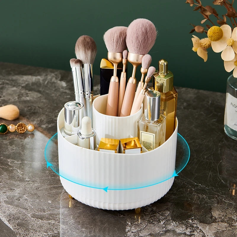 Rotating Desktop Cosmetics Organizer