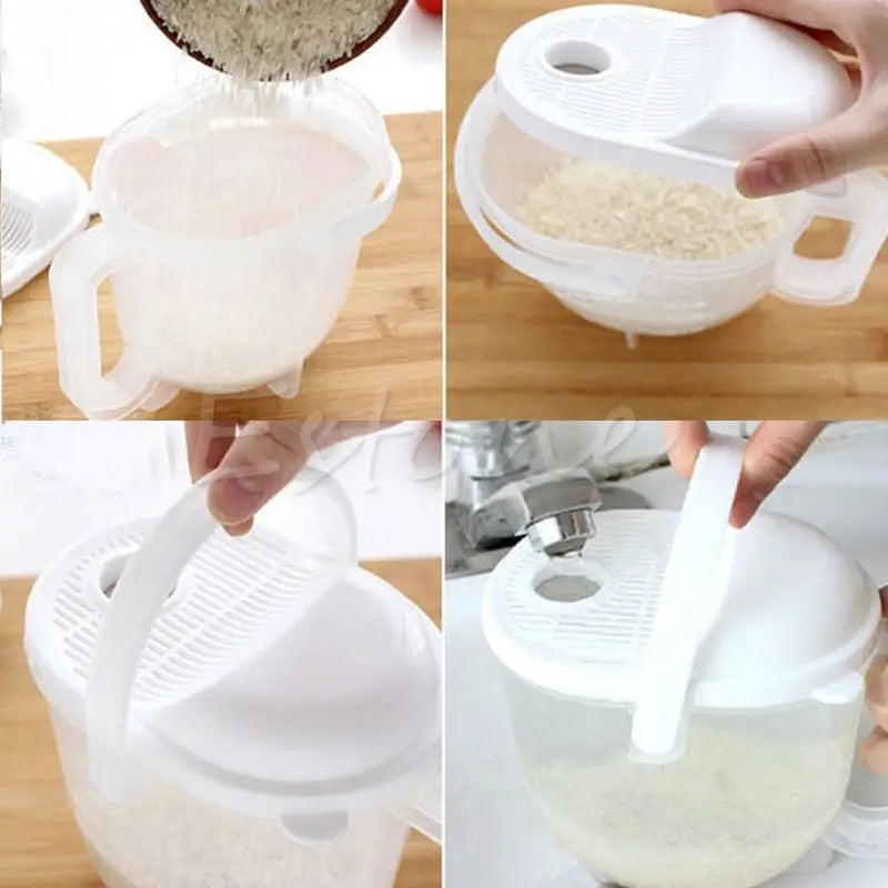 Auto Washing Rice Strainer