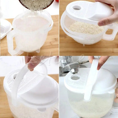 Auto Washing Rice Strainer