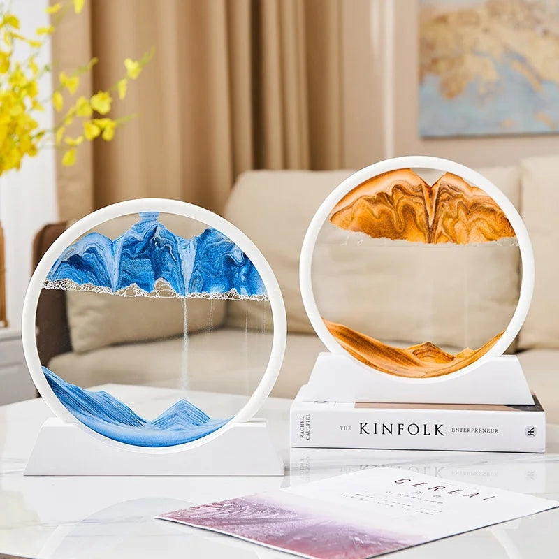 3D Moving Sand Art Home Decor