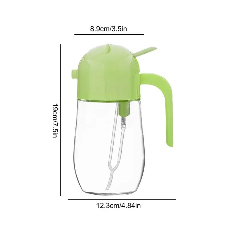 2 in 1 Glass Oil Sprayer and Dispenser