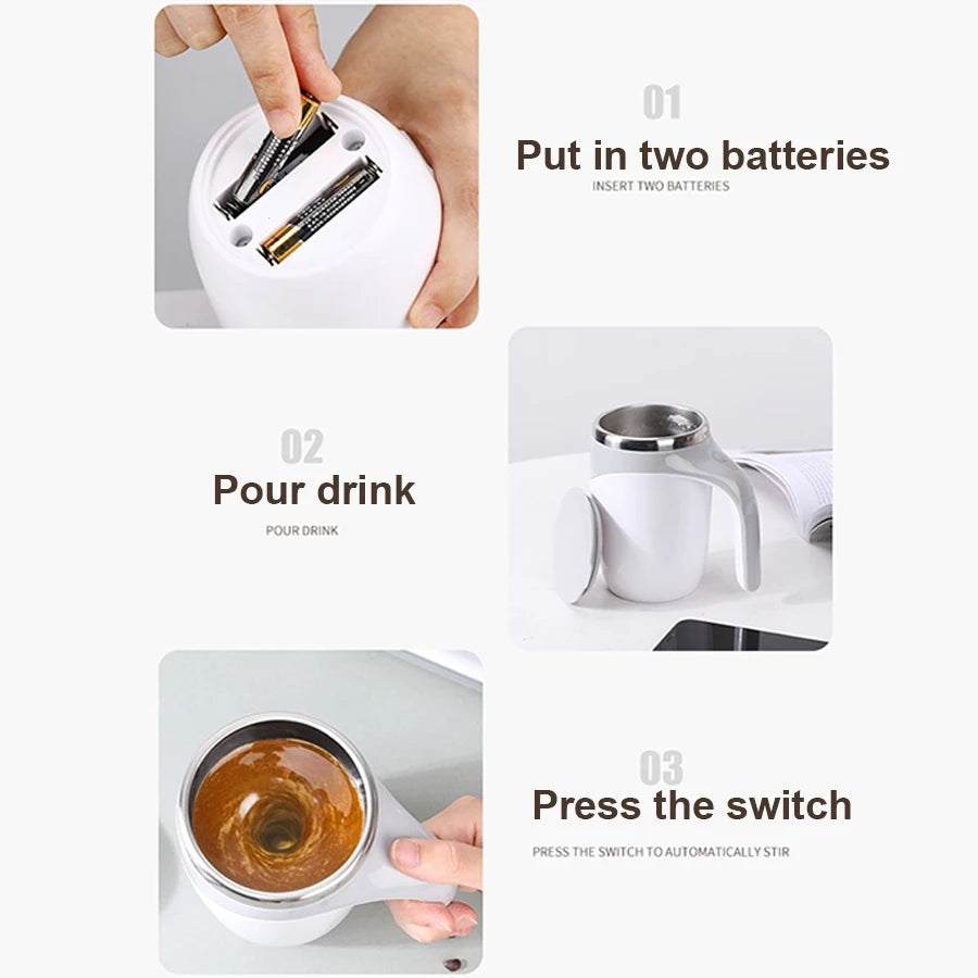 Automatic Self Stirring Mug