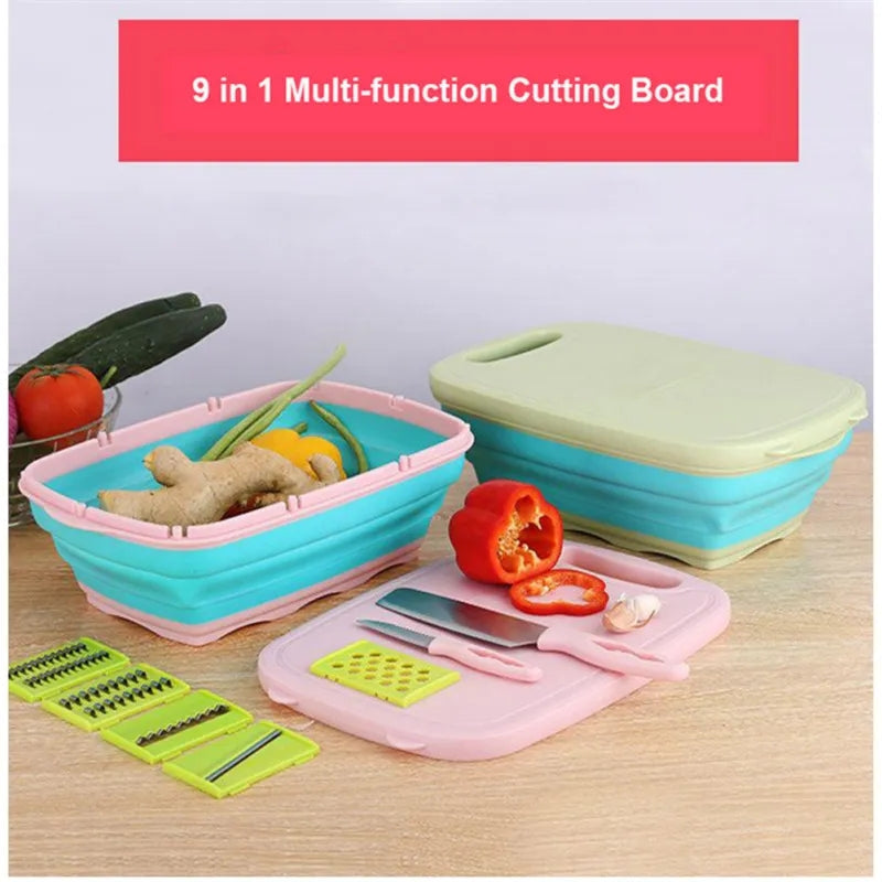 9 In 1 Multifunctional Cutting Board