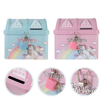 Cute House Shape Money Box