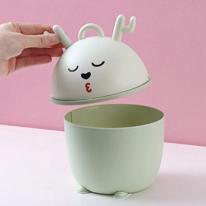 Cartoon Desktop Trash Can (Dustbin)