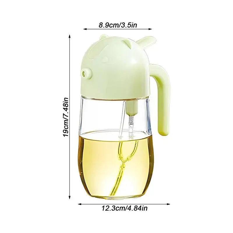 2 in 1 Glass Oil Sprayer and Dispenser