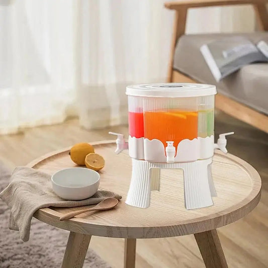 Juice dispenser with stand