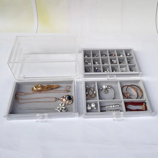 Acrylic Drawer Jewelry Organizer