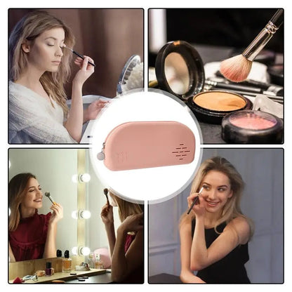 silicone cosmetics makeup pouch