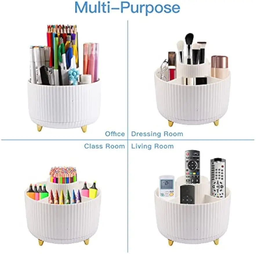 Rotating Desktop Cosmetics Organizer