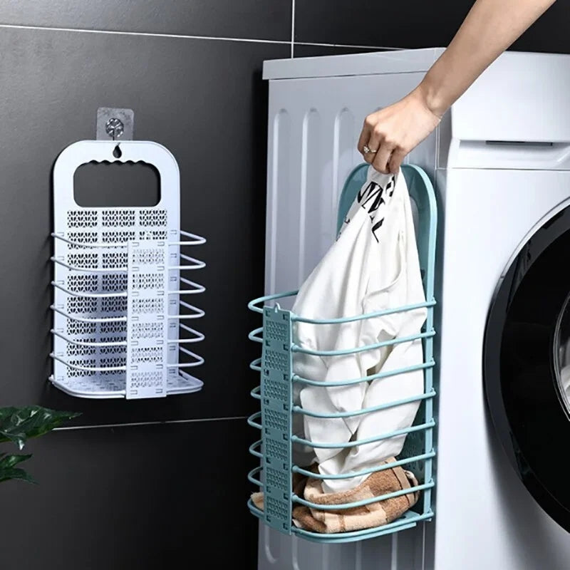 Foldable laundry basket