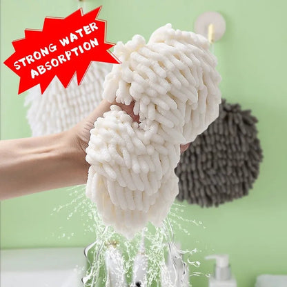 Microfibre Round Hand Towel