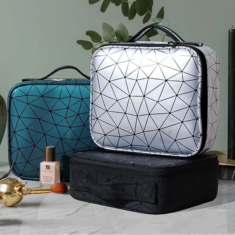 Double Layer Portion Cosmetic Bag