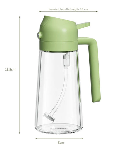 2 In 1 Oil Jug glass material