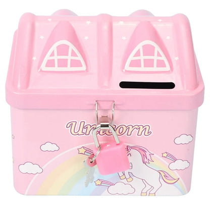 Cute House Shape Money Box