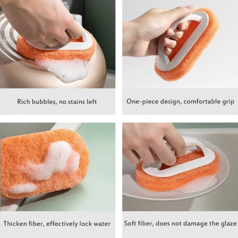 Multipurpose Handle Sponge Brush