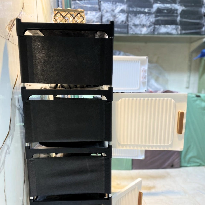 Modular Dustproof Shoe Storage Cabinet – Stackable Entryway Organizer