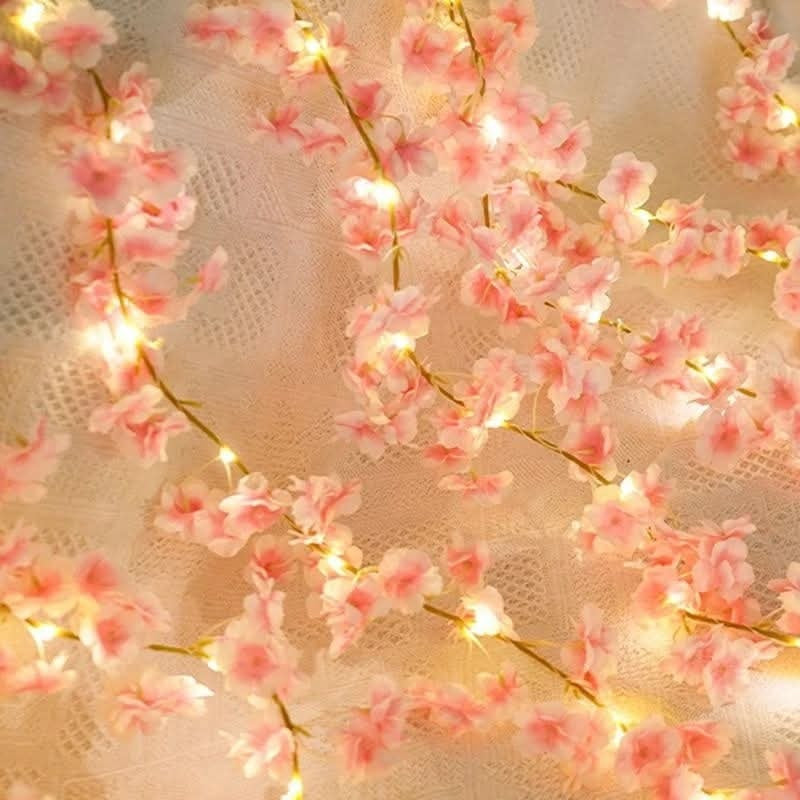 Led cherry flower string light