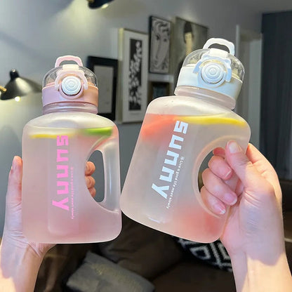 One Liter sunny water bottle