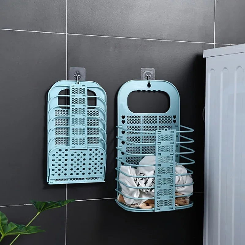 Foldable laundry basket