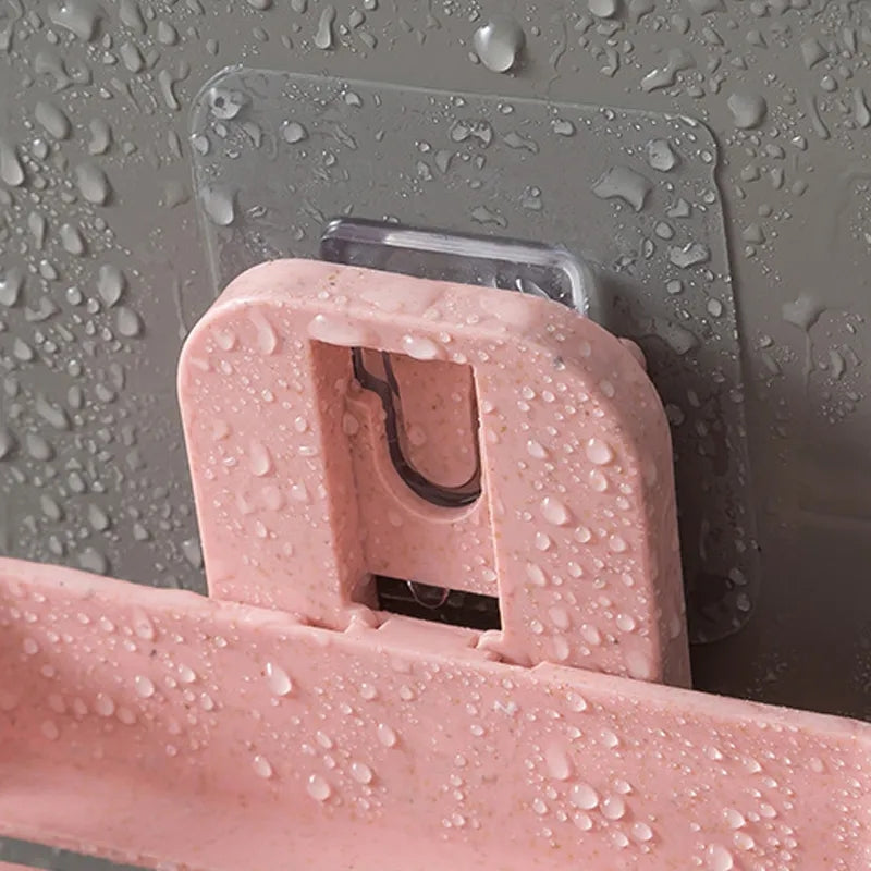 Water draining 2 layer soap holder - Wall mounted soap holder