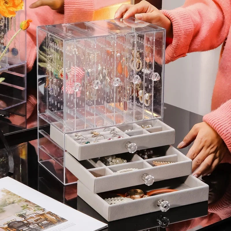 Jewellery Organizer 5 + 3 Drawers