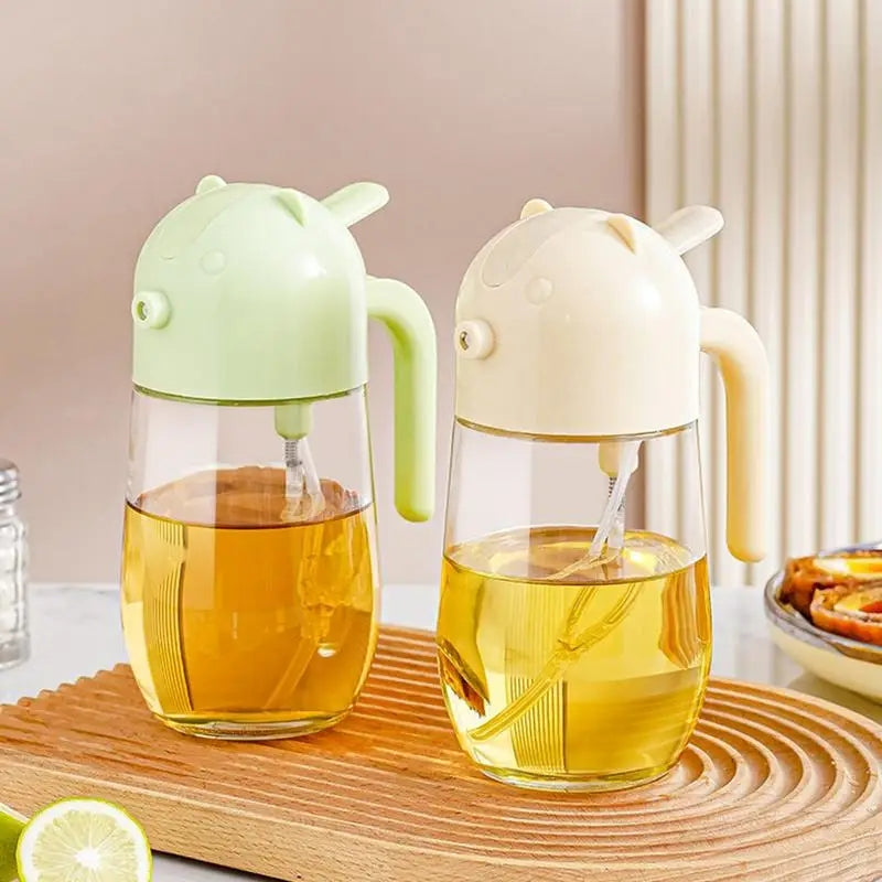 2 in 1 Glass Oil Sprayer and Dispenser