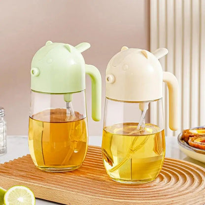 2 in 1 Glass Oil Sprayer and Dispenser