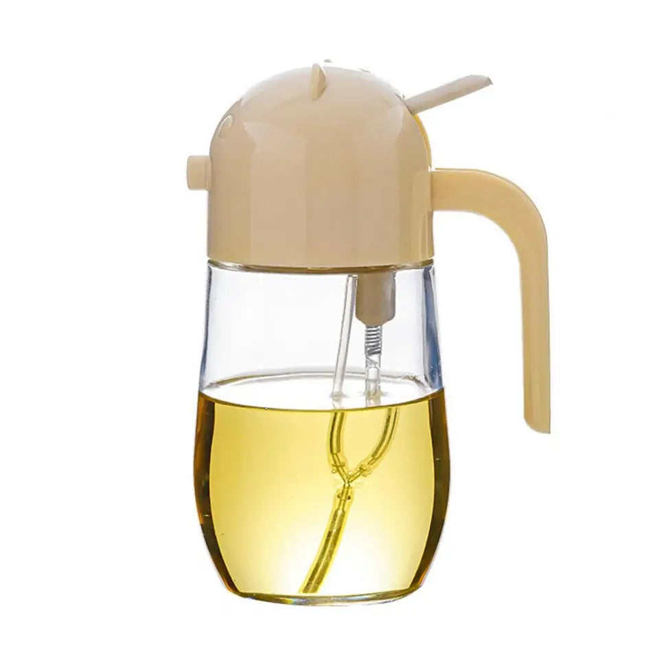 2 in 1 Glass Oil Sprayer and Dispenser