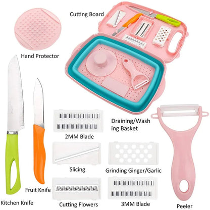 9 In 1 Multifunctional Cutting Board