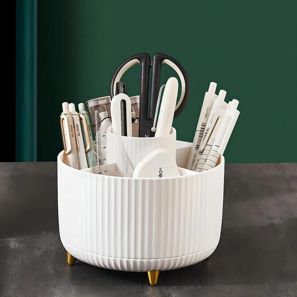 Rotating Desktop Cosmetics Organizer