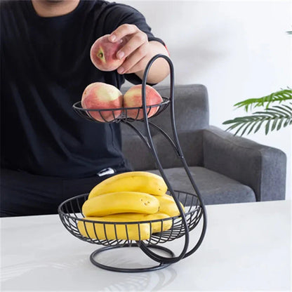Two-Tier fruit basket Best quality fruit holder